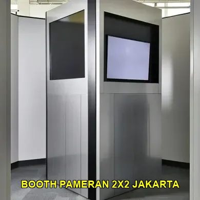 booth pameran 2x2 jakarta